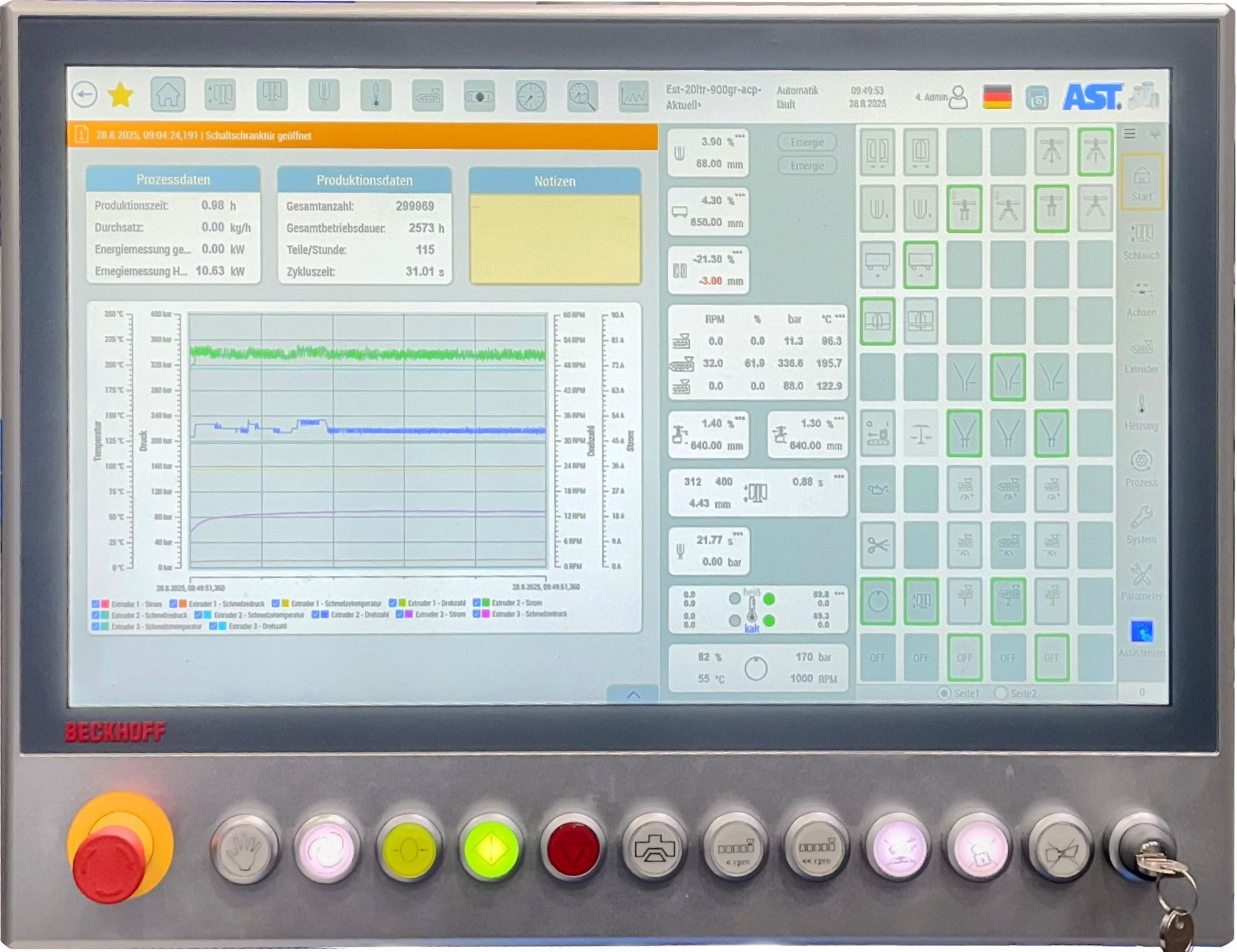 BlowLOGIC Display Interface